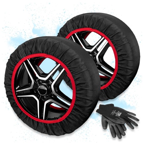 Tekstylne łańcuchy śnieżne premium, 2 szt. XL SNOW GRIP PRO Heyner