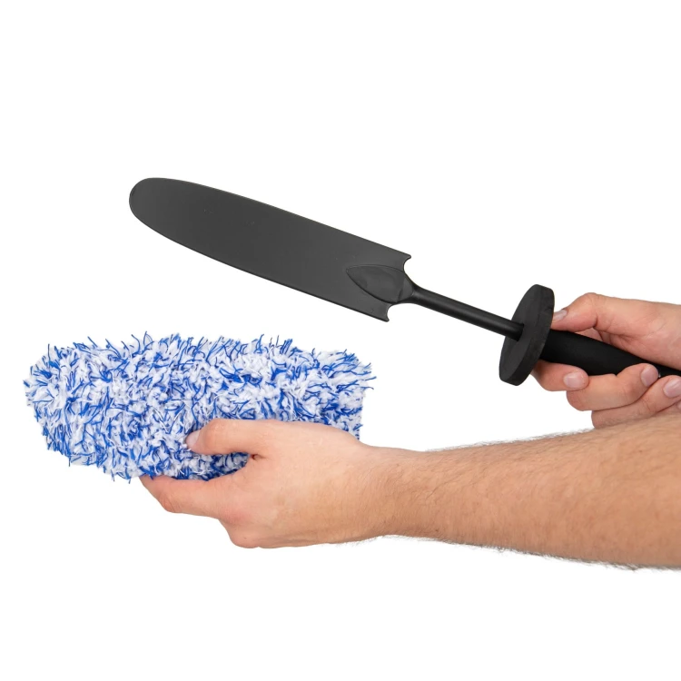 Szczotka do felg z nakładką z mikrofibry 43cm RimBrush Soft Alca