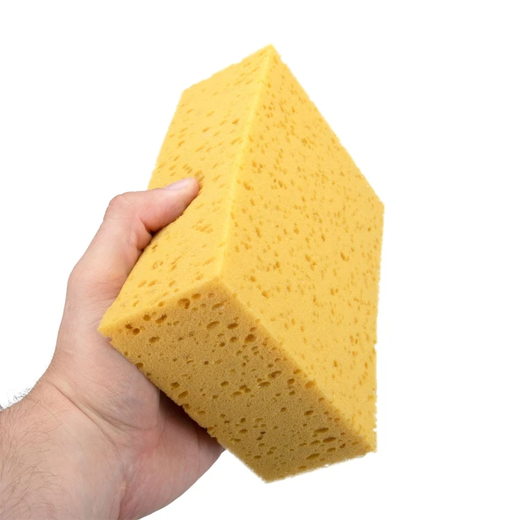 Gąbka czyszcząca prostokątna brązowa MicroCleaner Soft Sponge M Alca