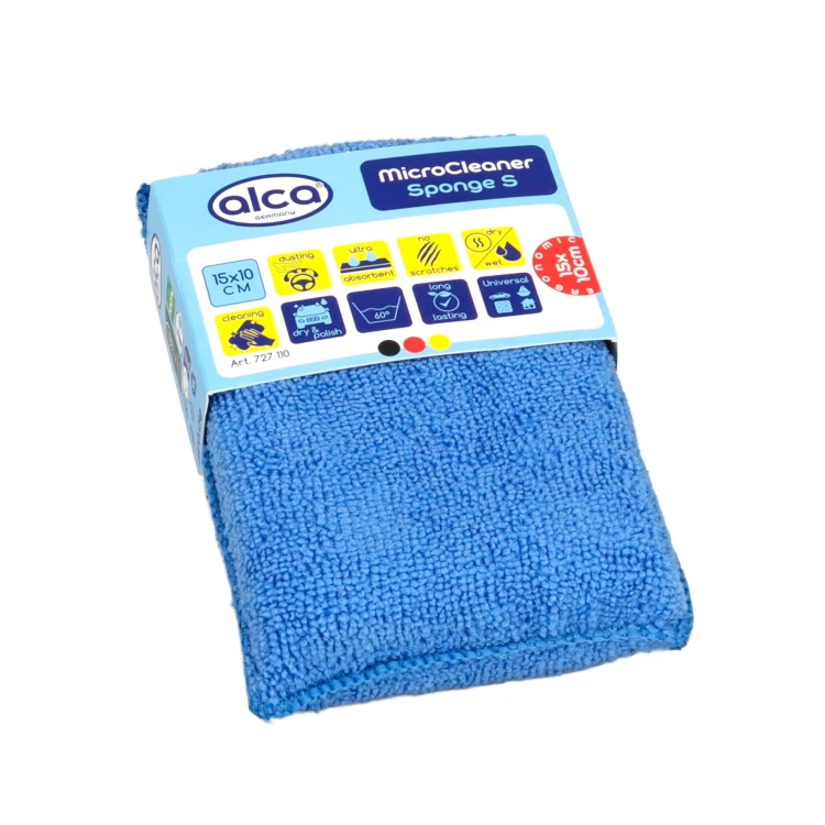 Gąbka z mikrofibry MicroCleaner Sponge S niebieska Alca