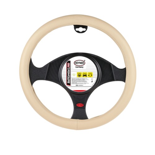Pokrowiec na kierownicę Beige Soft Comfort PRO Heyner