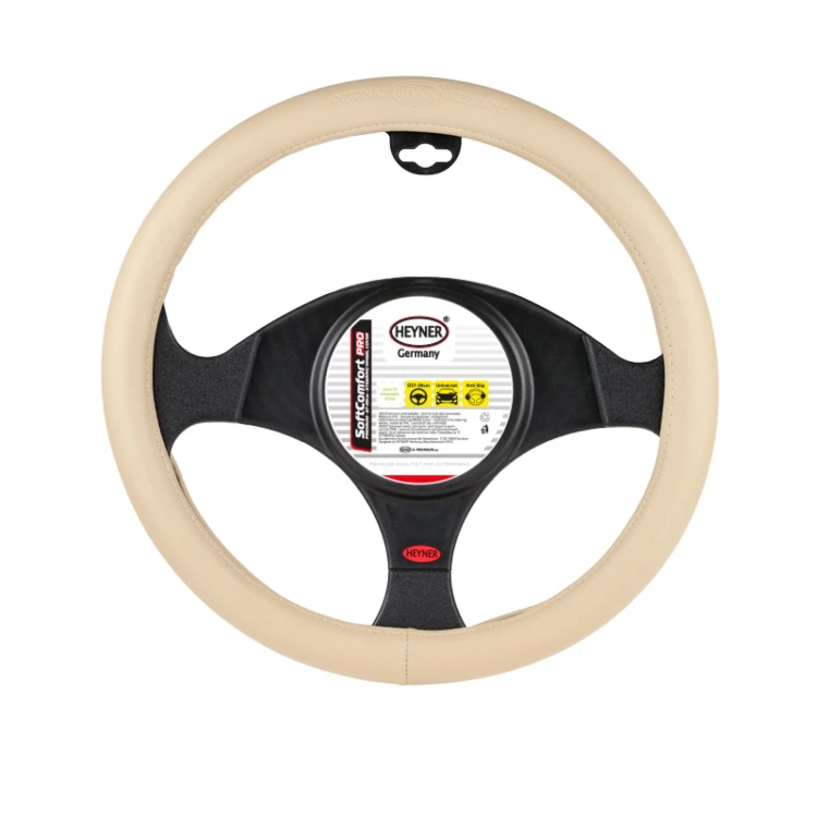 Pokrowiec na kierownicę Beige Soft Comfort PRO Heyner