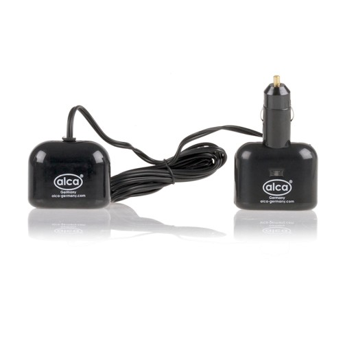 Wtyczka samochodowa 2USB + 3 12V Alca