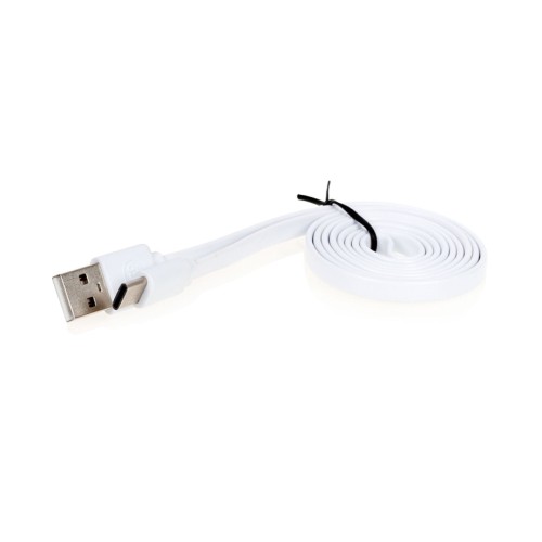 Kabel do ładowania USB typu C biały 1m Alca