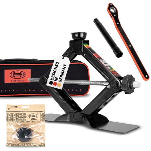 Podnośnik Heyner MultiLift L PRO Black Edition 2,1T z wymienną gumą+Torba