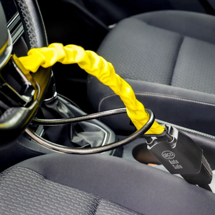 Blokada kierownicy i pasów bezpieczeństwa AutoSafe Click Alca