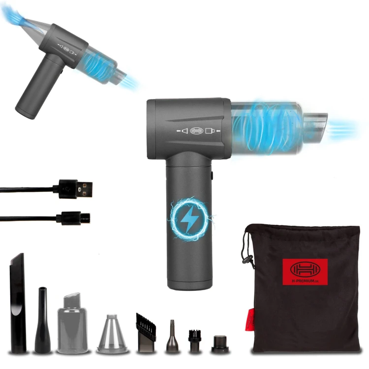 Bezprzewodowy odkurzacz 90 W 6000 Pa 2w1 VacuDuster Pro Premium Heyner