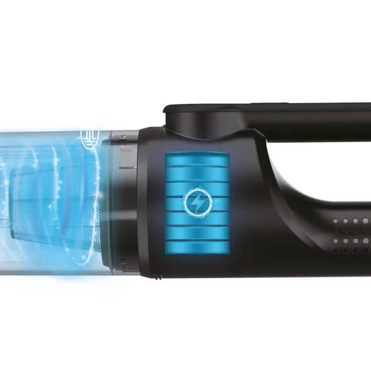 Bezprzewodowy odkurzacz 120 W 16 000 Pa 2w1 VacuBooster Pro Premium Heyner