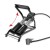 2-cylindrowa pompka nożna z cyfrowym manometrem Pedal Max Digital PRO Heyner