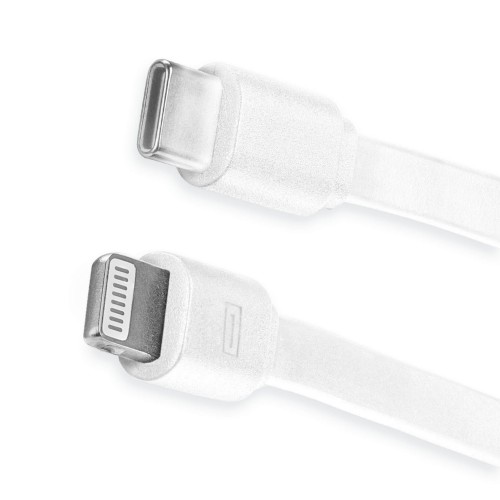 Kabel ładujący USB typu C Lightning biały 1m Alca