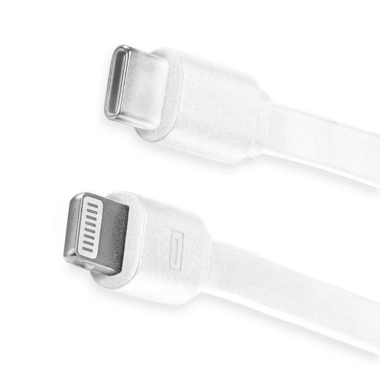 Kabel ładujący USB typu C Lightning biały 1m Alca