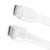 Kabel ładujący USB typu C typu C biały 1m Alca