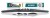 Wycieraczki samochodowe 14''/350 mm HYBRID Heyner