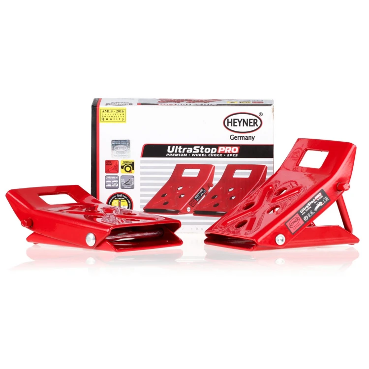 Klin pod koła 1000kg – 2 szt. UltraStop PRO Heyner