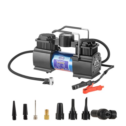 Kompresor samochodowy 12V Kompresor AeroPressor 2 – cylindrowy 12V 50l Alca