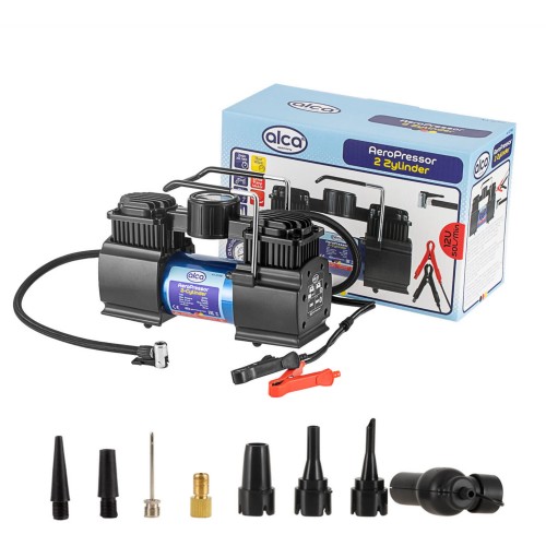 Kompresor samochodowy 12V Kompresor AeroPressor 2 – cylindrowy 12V 50l Alca