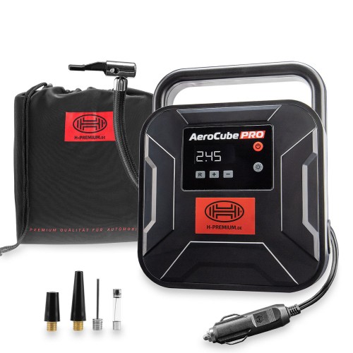 Kompresor samochodowy 12V Kompresor cyfrowy Premium 12V 35L AeroCube PRO Heyner