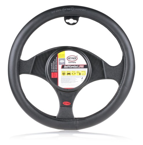 Pokrowiec Nakładka na kierownicę Black Soft Comfort PRO Heyner