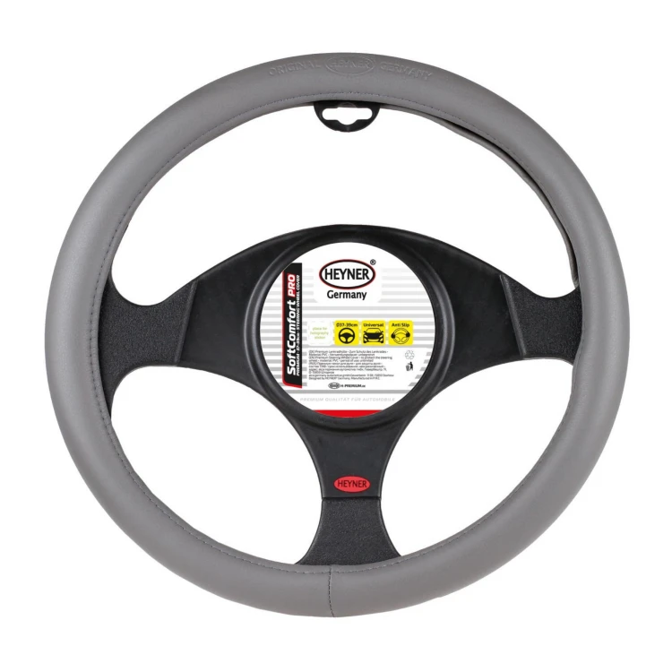 Pokrowiec kierownicę Grey Soft Comfort PRO Heyner