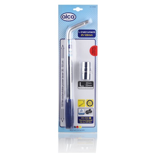 Uniwersalny klucz do kół 21/22 mm L – Instrument Universal L Alca