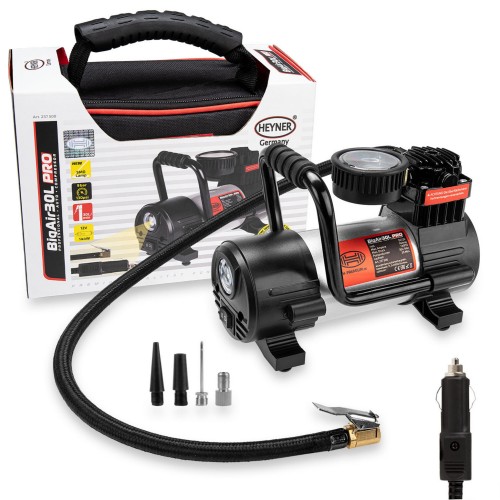 Kompresor samochodowy Kompresor 12 V / 30 L SMD BigAir30L PRO Heyner