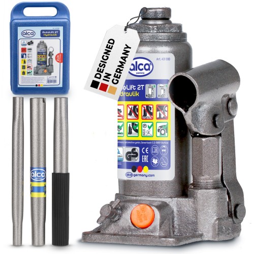 Podnośnik hydrauliczny 2t w walizce Alca