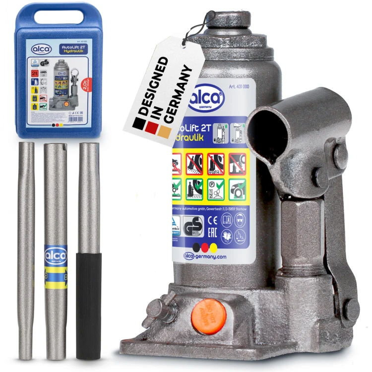 Podnośnik hydrauliczny 2t w walizce Alca