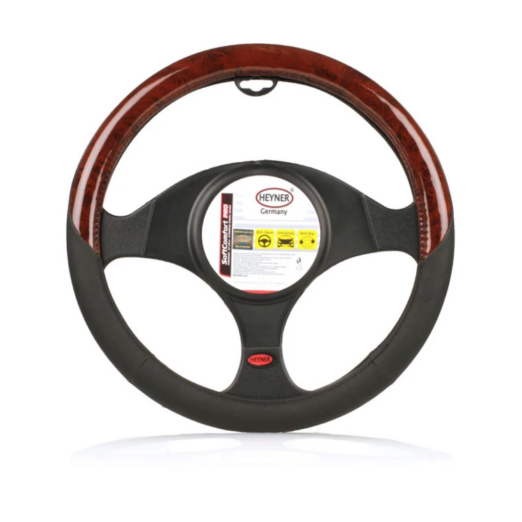Pokrowiec na kierownicę imitacja drewna Soft Comfort PRO Heyner