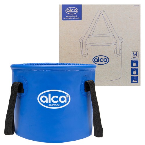 Składane wiadro na wodę 15L AquaMobil Compact Alca